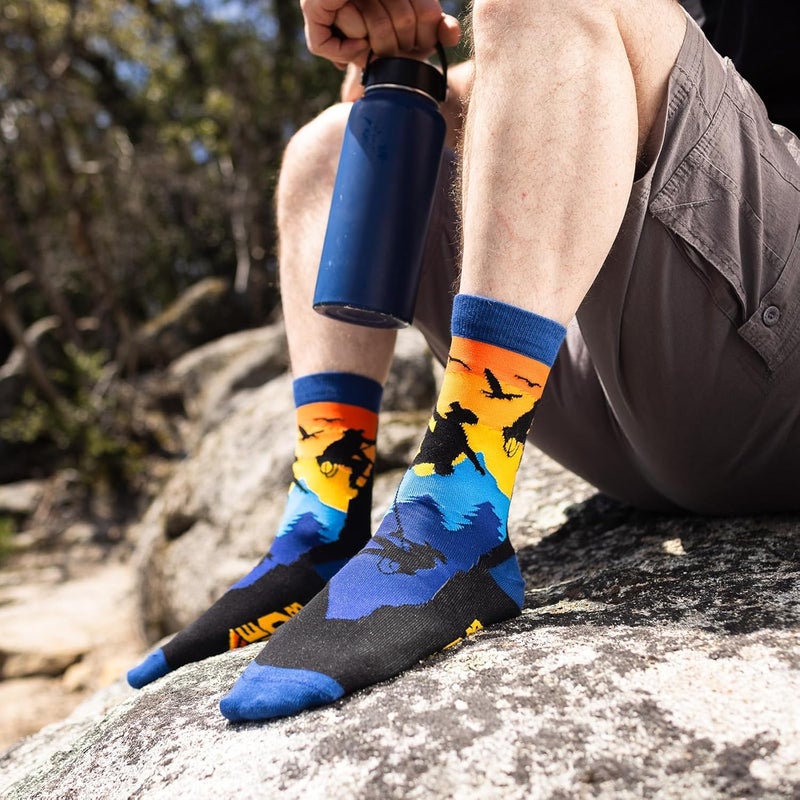 Lavley Outdoors Socks - Hiking and camping gifts for men and women - Great for nature lovers - Holiday or birthday gift - Image 5